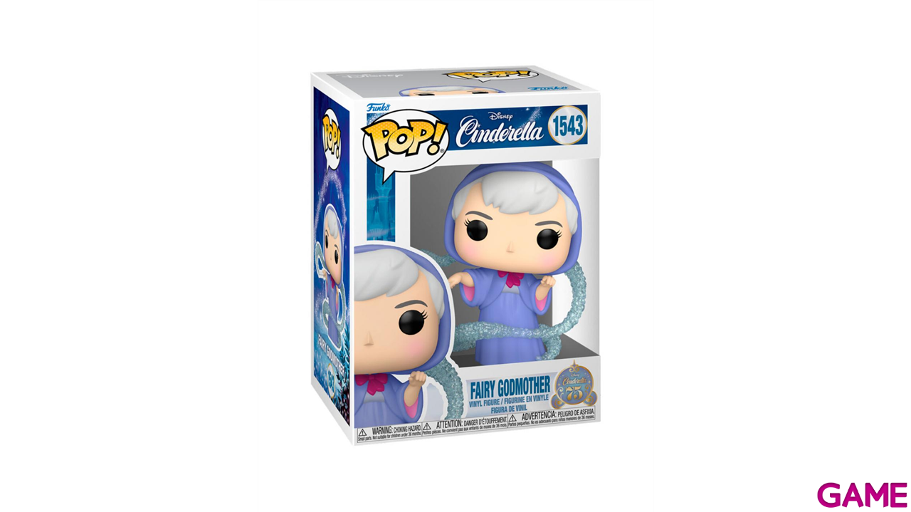 Figura POP Disney: Cinderellas 75th Anniversary Fairy Goodmother-0